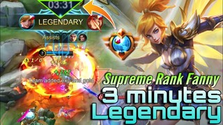 Fanny wala sa META?🤔 I don't think so | Supreme rank Fanny Gameplay | MLBB