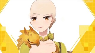 The anchor let it slip that he was wearing a wig and was bald?!