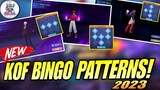 NEW KOF BINGO PATTERNS 2023 || Mobile Legends Bang Bang
