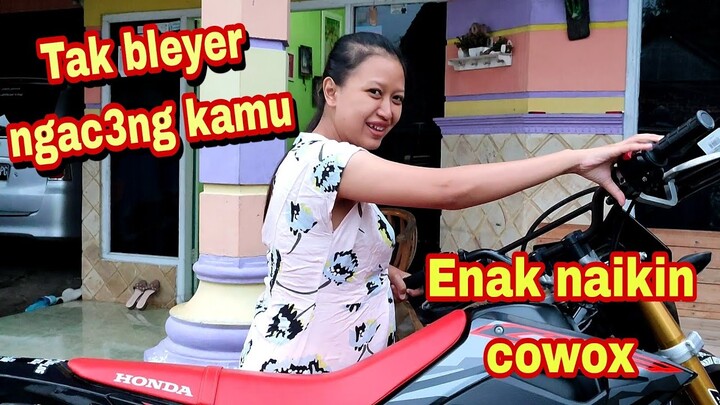 naik kamu apa naik motor trail???