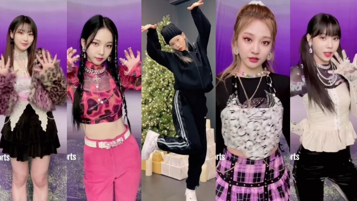 Tantangan tari aespa+Taeyeon untuk lagu “Dreams Come True”