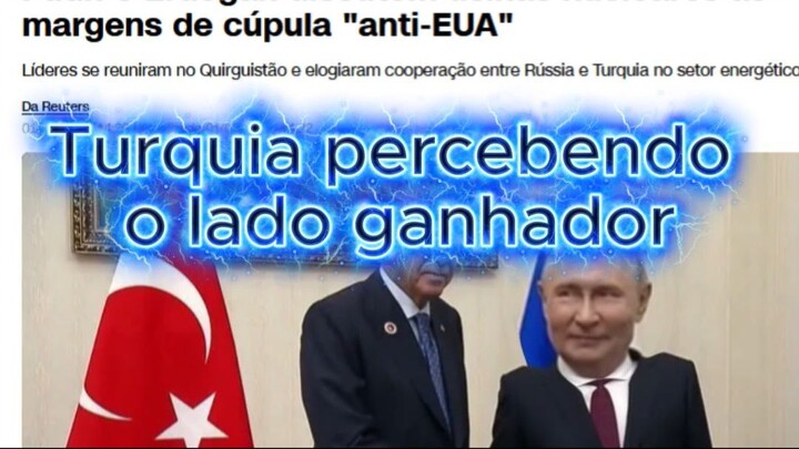 Turquia trocando de lado