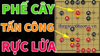 Nghẹt Thở Với Trận Cờ Phế Cây Tấn Công Rực Lửa Giữa 2 Thần Đồng