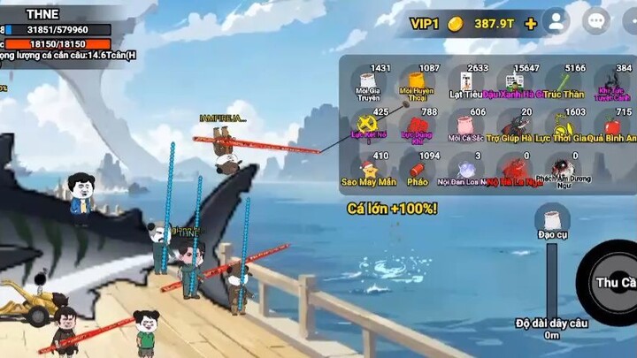 câu cá vạn cân #buildagame #钓魂 #34390403