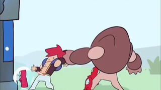 Fighting is fighting, why pull hair? !
