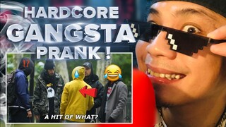 GANGSTA PRANK ! ( REACTION ) #comedy #xbadboy #youtubexbadboy