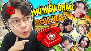 KAIRON THỬ THÁCH BẮT TRƯỚC CÁCH KIỂU CHÀO CỦA THÀNH VIÊN HERO TEAM😍😂