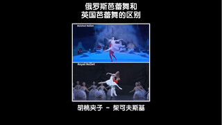 俄罗斯芭蕾舞和英国芭蕾舞的区别