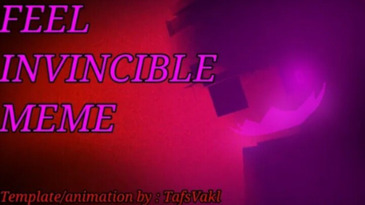 Feel Invincible MEME (Mine-imator Template)