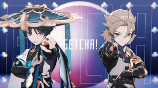 流浪者&白垩 - 'GETCHA!' ✦ 愛的反戰 【MV/原神MMD】