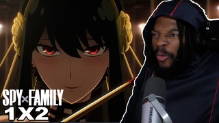 SHE'D MAKE A FINE WIFE ALRIGHT... | SPY X FAMILY Season 1 Episode 2 (REACTION)