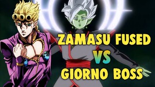 Fuse Zamasu VS Giorno Boss (Anime War) Full Fight 1080P HD / PapaEPGamer