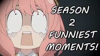 ALL Spy x Family Funny Moments from Season 2 (2022)