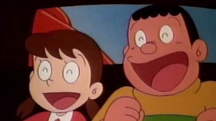 Nobita: Shizuka, don't get into a stranger's car casually~