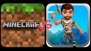 Minecraft PE VS Terra Craft : Build Your Dream