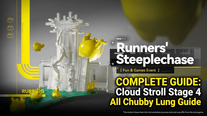 ░Runners' Steeplechase ; Cloud Stroll Stage 4 Ballon Guide░  -Event- ⟁Arknight Endfield⟁