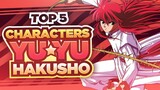 Top 5 Yu Yu Hakusho Characters
