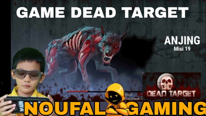 main game zombie dead target, tembak anjing zombie