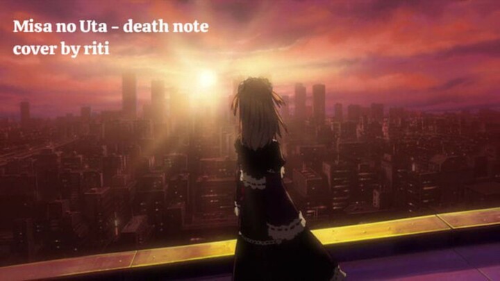 misa no uta - misa amane (death note/cover by bunniez_riri