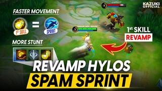 MOONTON JUST DECIDED TO MAKE HYLOS THE FLASH OF MLBB | REVAMPED HYLOS PATCH 1.7.70