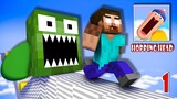 Monster School : Hopping Heads: Scream & Shout. CHALLENGE - Minecraft Animation