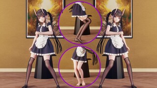 【MMD/碧蓝航线】好耶！是双份的“巧克力”能代。