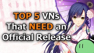 TOP 5 Fan-Translated Visual Novels That NEED an Official Release
