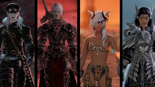 [ff14 / gmv / Blue Professional Group Portrait] đánh mất chính mình (Ran Xiangquanmei t hỗn hợp cắt)