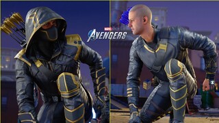 Hawkeye Ronin Suit Comparison | Marvel's Avengers Game