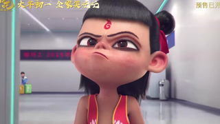 Nezha also had to go through security checks when going home during the Spring Festival travel rush.