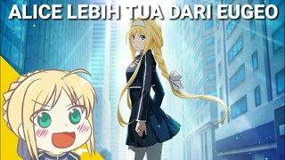 Fakta Alice Adalah AI Tercantik di Sword Art Online Alicization War of Underworld | SAO Wikia