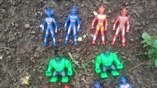 Mencari Mainan Ultraman Hilang Di Kebun Kering?Ayo Kita Mencari Ultraman Yang Hilang.