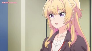 Eps_6 senior kerja blonde cantik sok keras tapi aslinya canggung [My Awkward Senpai]