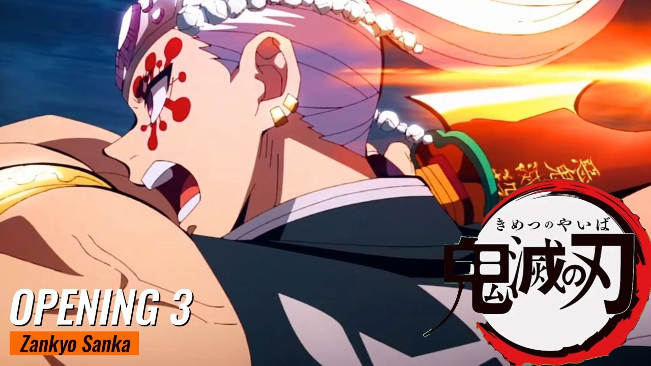 Demon Slayer - Opening 2, 4K, 60FPS, Creditless