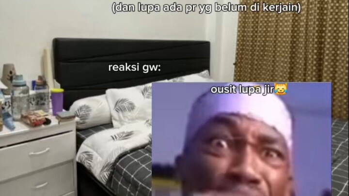 mk lu lupa lagi enak nyantai di hari minggu dan lupa kalau besok hari senin😹