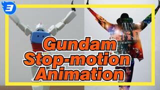 [Gundam / 60 Frames Stop-motion Animation] Gundam Dance to All MJ Songs in 5 minutes_3