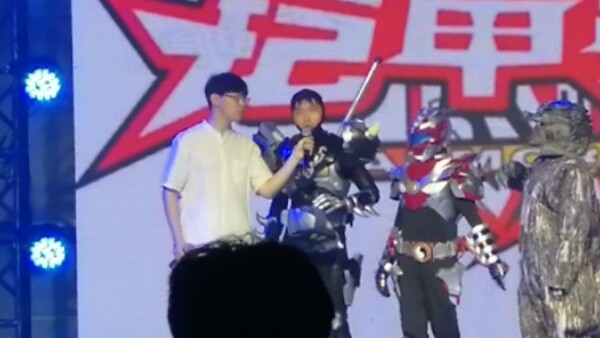 Qingdao DC27 Comic Exhibition Armor Hero Stage Play