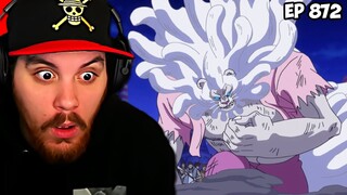 One Piece Episode 872 REACTION | A Desperate Situation! The Iron-tight Entrapment of Luffy!