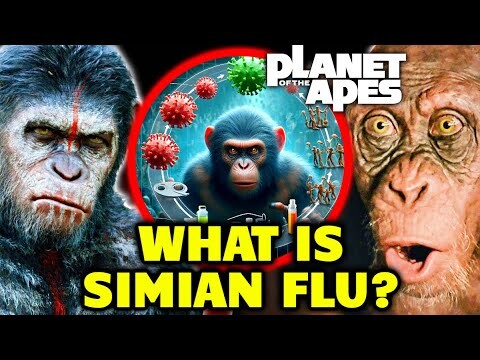 What Is Simian Flu In The Planet Of The Apes Series That Obliterated Humans And Devolved Them?
