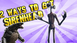 Roblox Project Kaiju - 2 WAYS TO GET SIRENHEAD! (SIREN HEAD INVADES PK!)