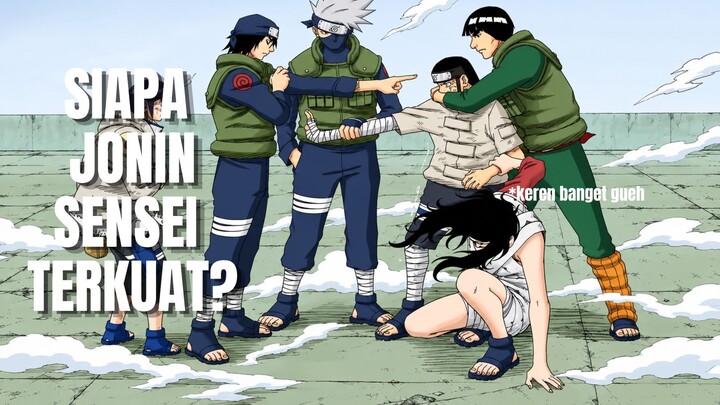 URUTAN JONIN SENSEI TERLEMAH SAMPAI TERKUAT💥