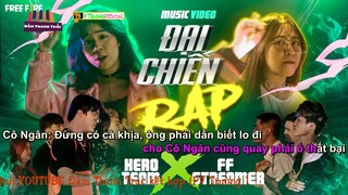 KARAOKE | BEAT CHUẨN | ĐẠI CHIẾN RAP | HERO TEAM​ x STREAMERS FREE FIRE