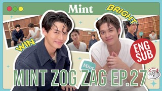 [VLOG] ซอกแซก 2 หนุ่มฮอต #ไบร์ทวิน ในกองถ่าย Mint Vol.10 (ENG SUB) | MINT ZOG ZAG EP.27