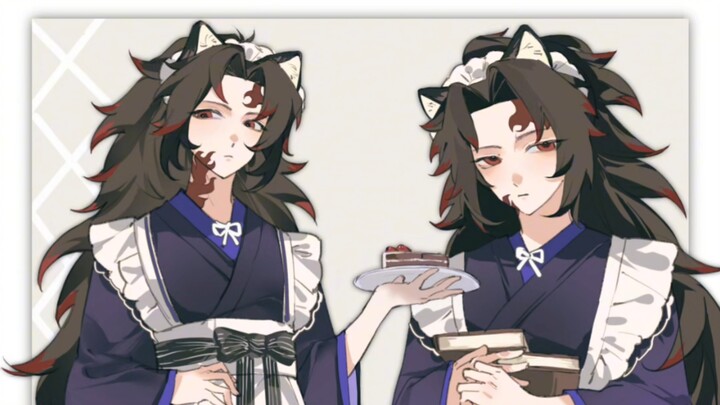 Maid Kuroshimi, may I ask if you’ll be having cake today or the real Kuroshimi herself? [B-Moe Suppo