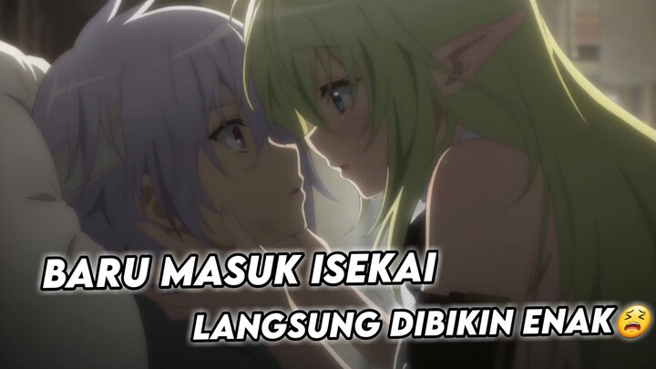 baru masuk isekai langsung dibikin enak sama elf🥵😋