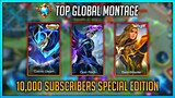 Top Global Gusion 10k Subscribers Edition | Montage mobile legends | Faker Josh