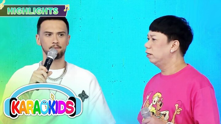 Billy Crawford, nakisaya sa Karaokids kasama si Lassy | It’s Showtime