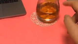 Stop scraping the cup, it's bad for the water