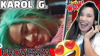 FIRST TIME WATCHING PROVENZA (Official Video) KAROL G Reaction