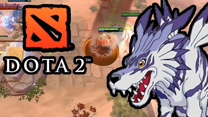DOTA 2 NGAKAK ABIS! - Ketika Fans Digimon Main DOTA! (DOTA 2 Momen Konyol)